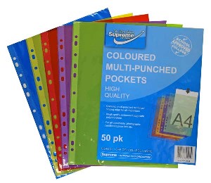 Polypockets Coloured 50 Pack