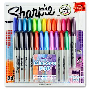 Sharpie Marker Electro 24 Pack