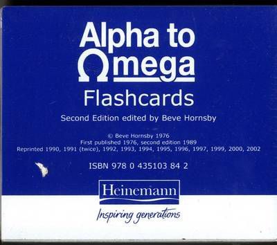 Alpha To Omega Flashcards: A To Z Of Tea