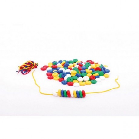 Cleverco Abacus Beads & Laces Pk Of 100