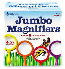 Jumbo Magnifiers (6 Pack)